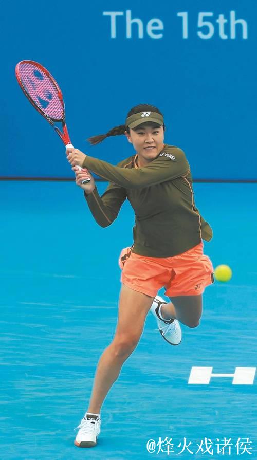 朱琳代表安徽队摘得十五运会网球女子单打金牌 朱琳代表安徽队摘得十五运会网球女子单打金牌